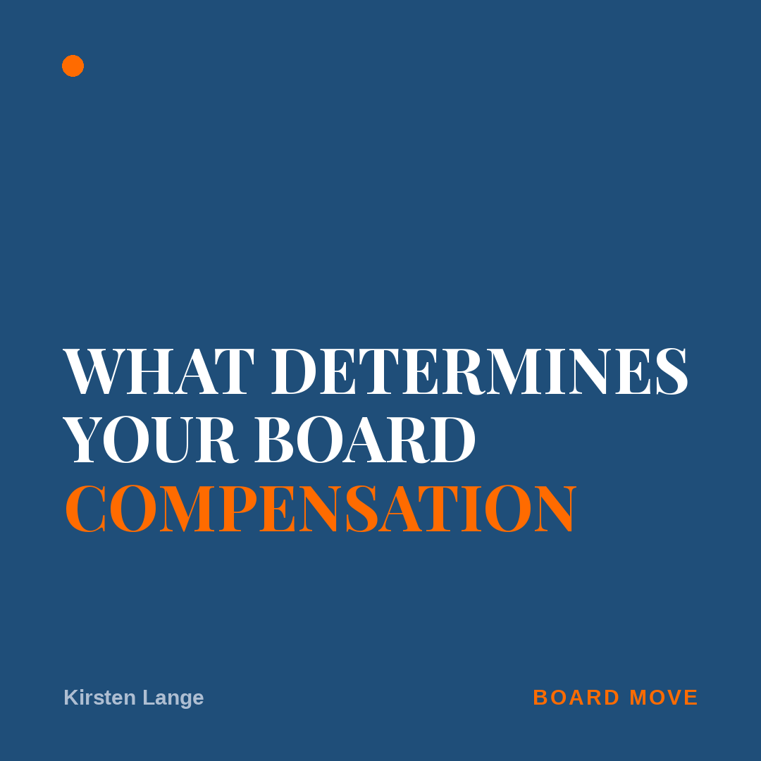 What determines your board compensation